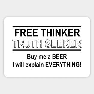 BEER for thoughts! Magnet
